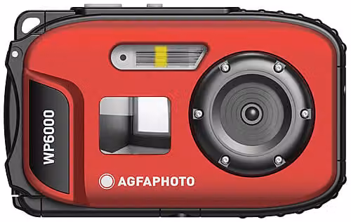 Fotocamera Digitale Compatta Agfa WP6000, 5 Megapixel, Rosso