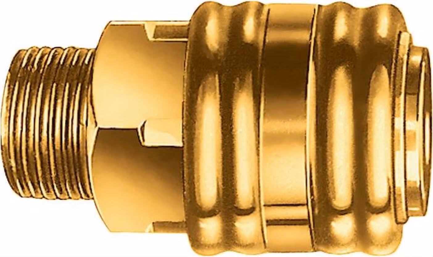 Attacco rapido EWO DN 7,2 filettatura maschio ottone 16,66 mm - 308021