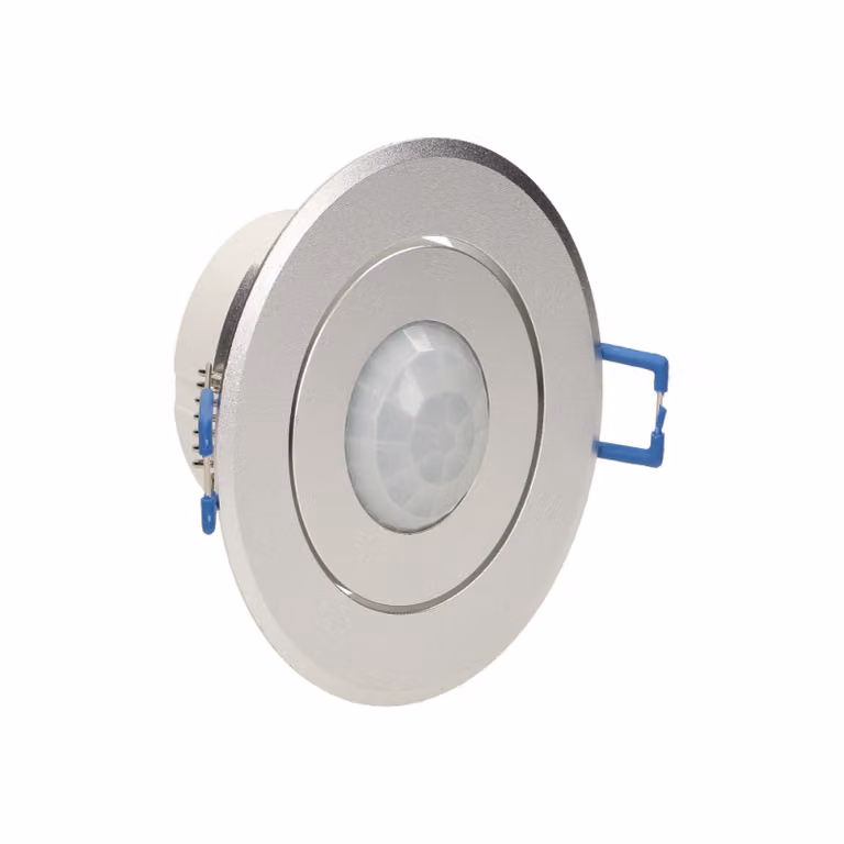Rilevatore di movimento a incasso con regolazione del sensore a 360 gradi IP20 1200 W