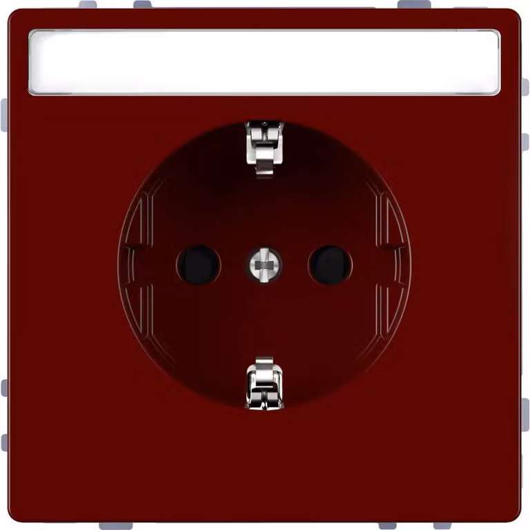 MERTEN MEG2302-6006 Presa SCHUKO rosso rubino System Design