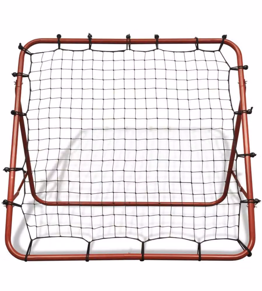 Rete elastica da calcio con rimbalzo 100 x 100 cm regolabile