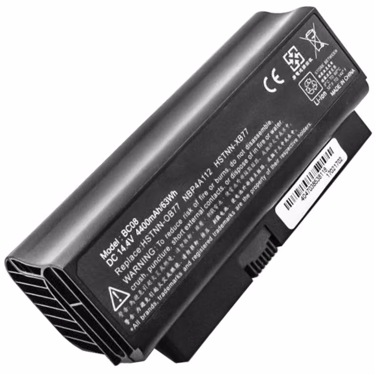 Batteria adatta per HP Compaq 482372-322, HSTNN-XB77, HSTNN-OB77 14,4 Volt 4400mAh