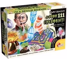 Gioco educativo Lisciani Laboratorio Dei Primi 101 Esperimenti Multicolore per la scoperta di chimica e fisica