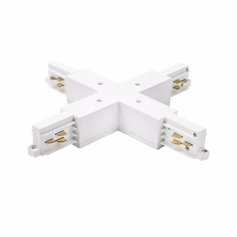 BRUMBERG Giunto a croce bianco per sistema di binari ONETRACK Kreuzverbinder, Bianco / Opale