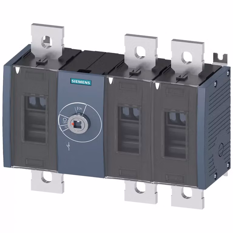 Interruttore sezionatore SIEMENS 1000 A, 8 contatti di chiusura, 8 contatti di apertura, Siemens 3KD50300QE200