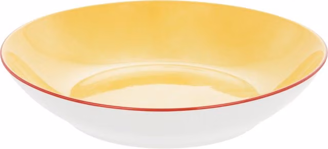 Piatto fondo in porcellana giallo Tages di Villeroy & Boch