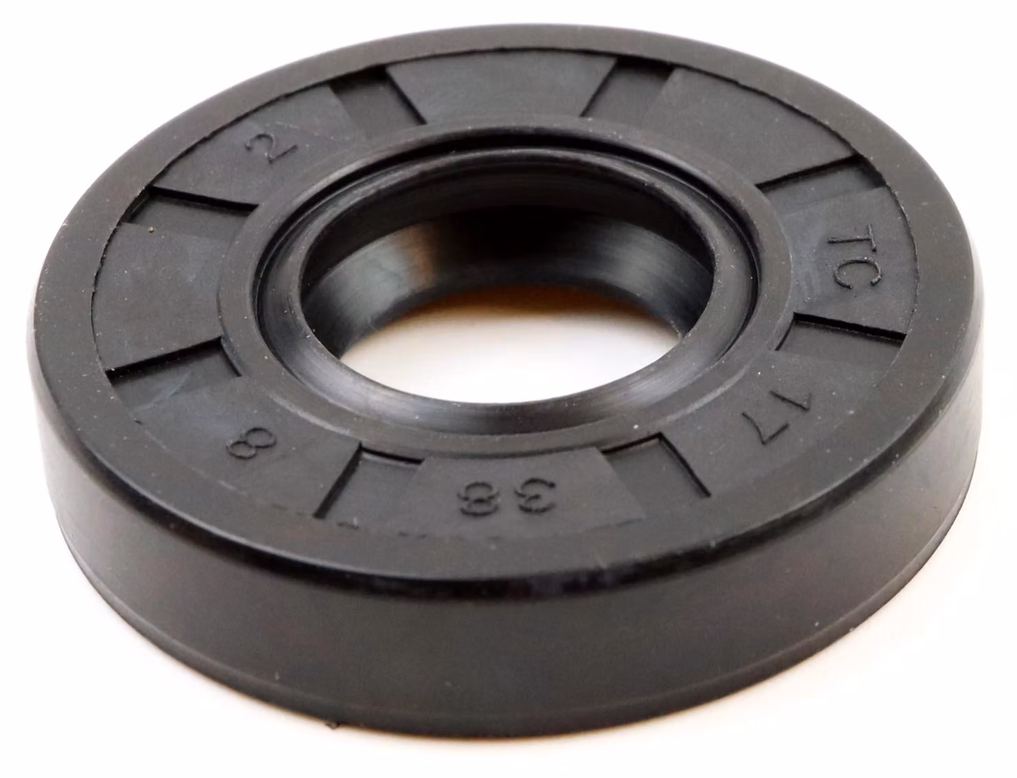 Guarnizione labiale 17x38x8 mm, NBR 70, conforme alla norma DIN 3760