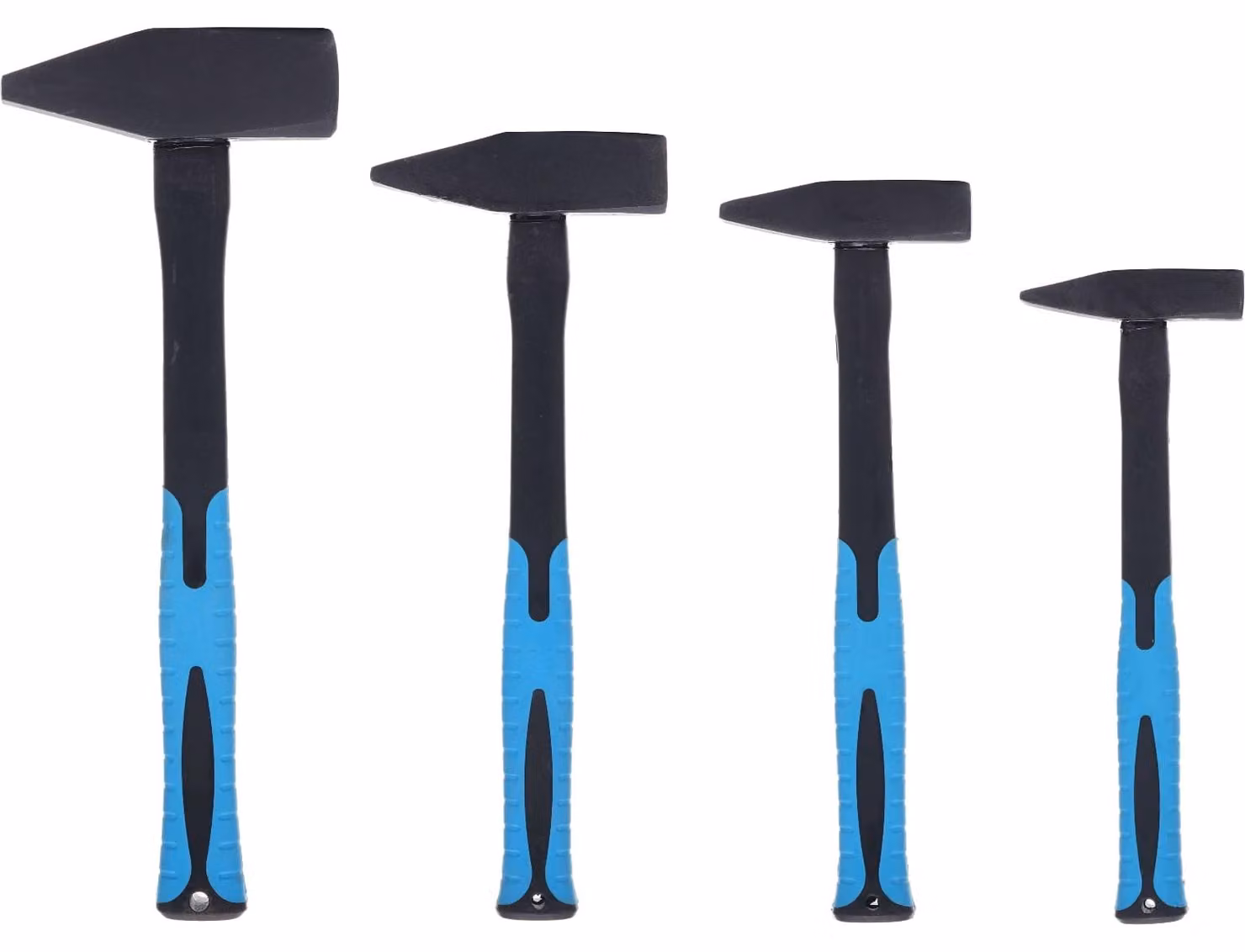KRAFT&DELE Martelli da fabbro 0,2-1,5 kg, set di 4 KD231