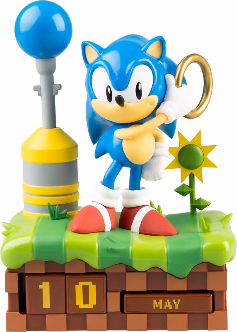 Calendario perpetuo Sonic the Hedgehog 3D