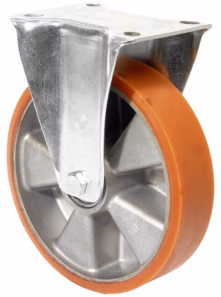 BS Ruote Ruote per trasporto L410.B90.080 Ruote fisse, diametro ruota 80 mm,