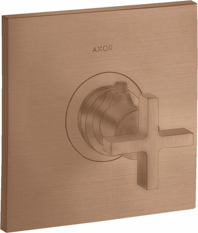 hansgrohe AXOR Citterio Thermostat 59 l/min Thermostat encastré à haut débit, poignée transversale, 39716310, 39716310
