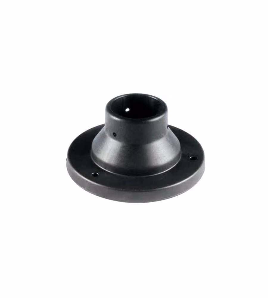 Sovil Base per Palo Illuminazione da Esterno con diam.6cm - Nero