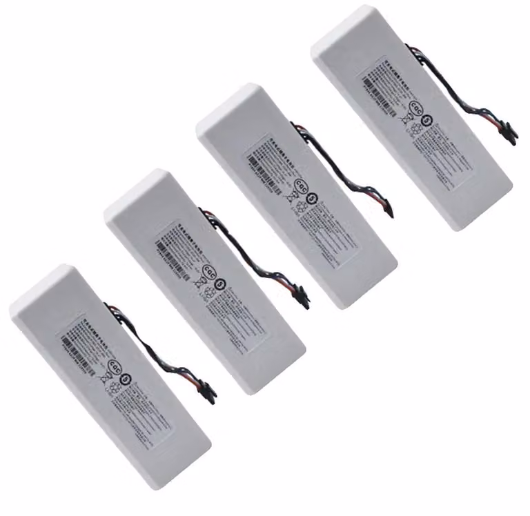 Batterie, capacità 12800 mAh, compatibili con aspirapolvere modello 1C, 12800 mAh - 4