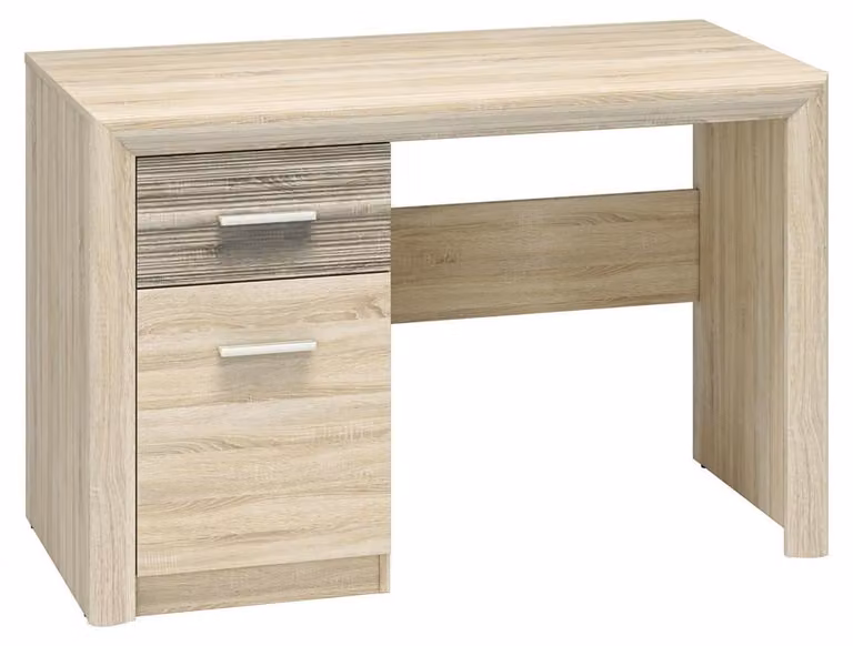 Scrivania Castel Scrivania per computer 120x58x78cm Sonoma rovere chiaro tartufo