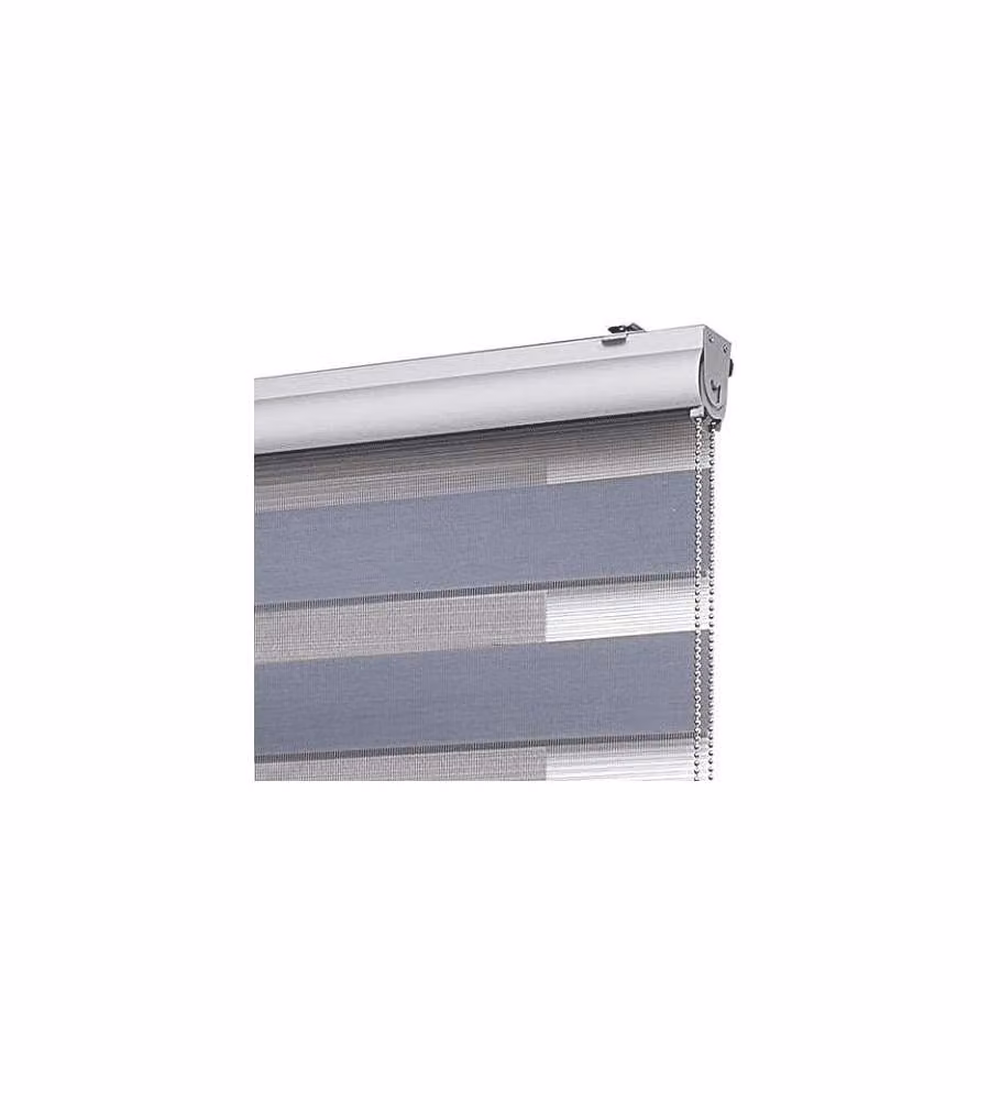 STOR PLANET Tenda notte e giorno argento 180x250 cm poliestere moderna