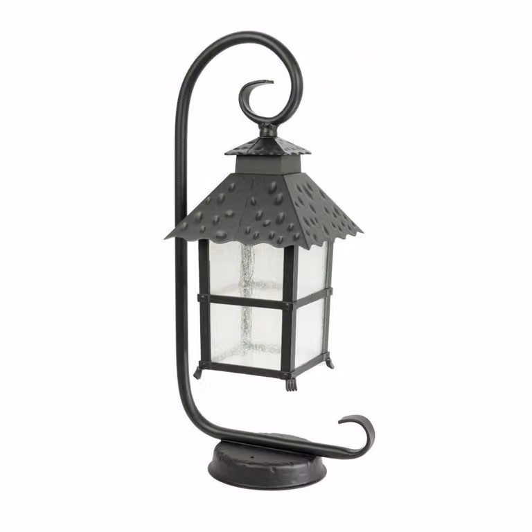 Lampada da esterno a stelo 1xE27 nera IP43 SU-MA K 4011/1/Z