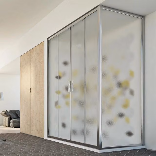 Box Doccia 70x170 CM H198 stampato C mod. Young Duo 2 Ante