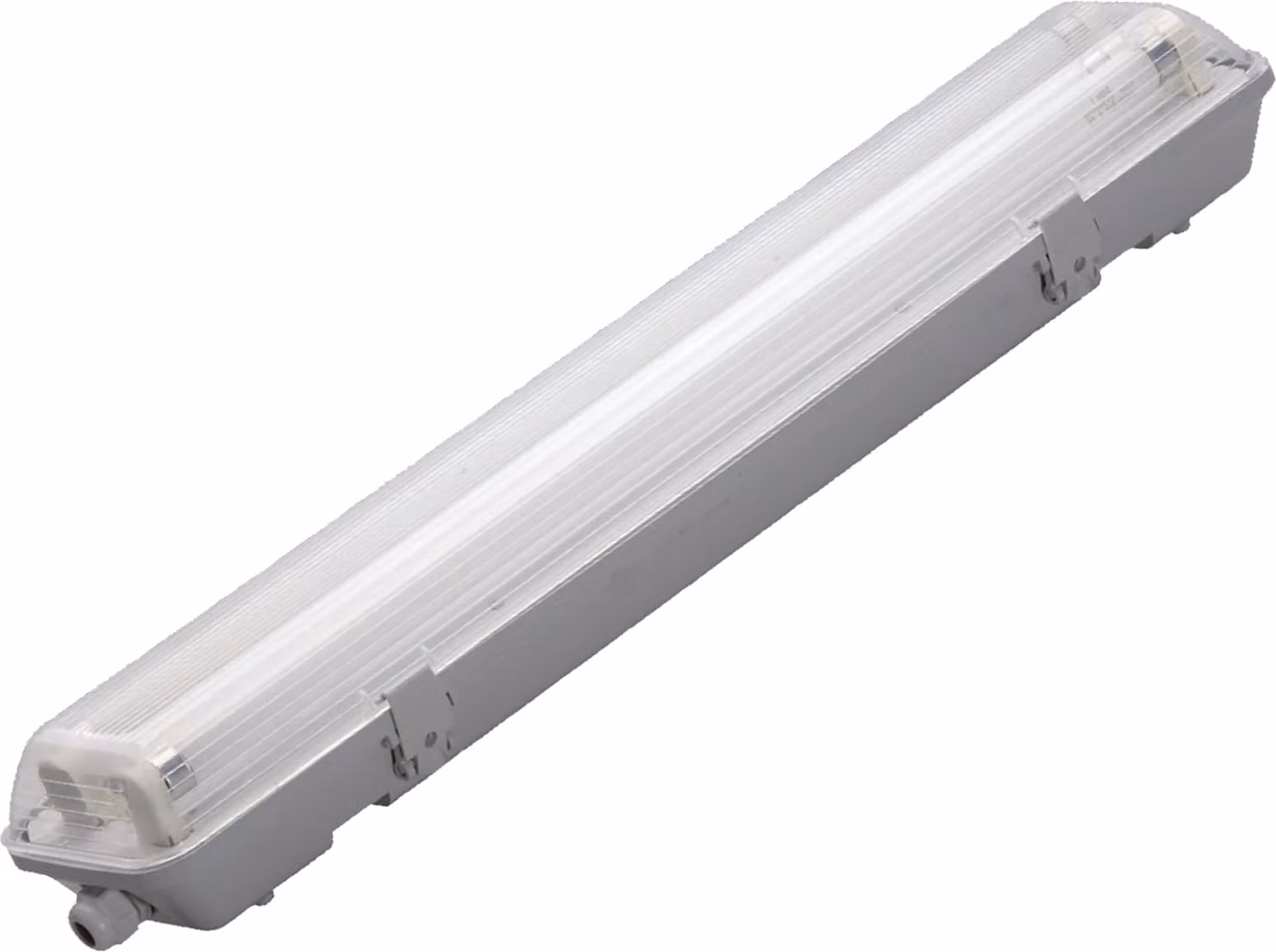 60cm 20W LED a prova di umidità lampada diffusore luce 2 fiamme T8 LED Tube 4000K - Bianco neutro IP65
