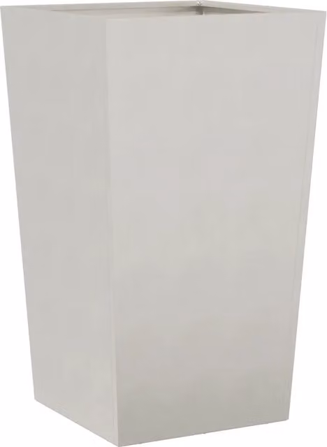 Fioriera | Cassetta per fiori | Vaso da Giardino 45x45x75 cm in Acciaio Inox