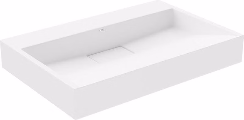 Mexen Ava lavabo da appoggio in conglomerato B/O 70 x 46 cm, bianco - 23017000