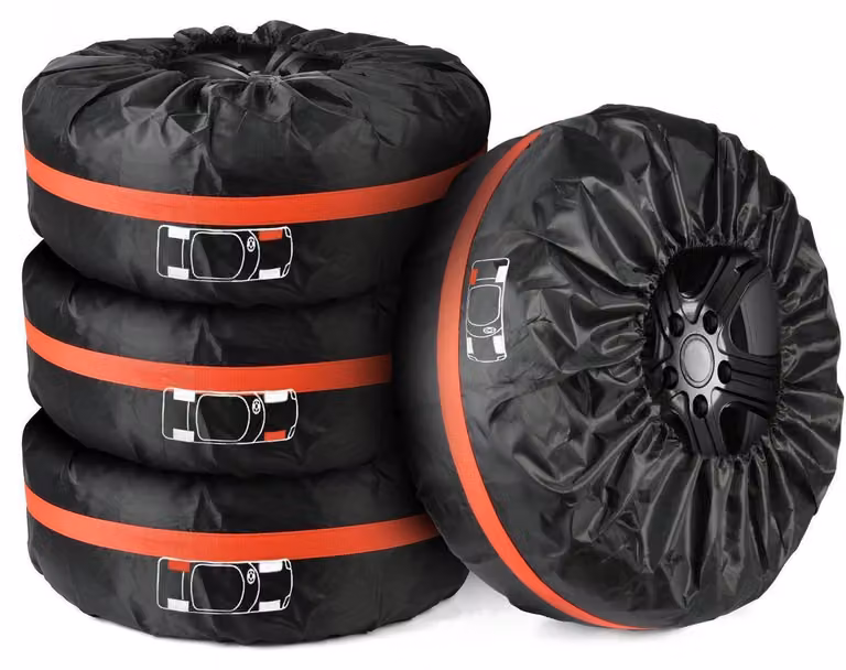 Set di custodie protettive per valigie, 4 pezzi, per valigie da 19-23 pollici, diametro 80 cm, colore nero