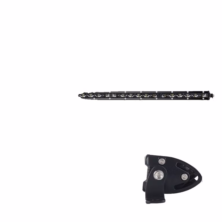Barra illuminante a LED per fuoristrada, design elegante, fascio di luce ampio e concentrato, 6 LED da 26 pollici, 120W