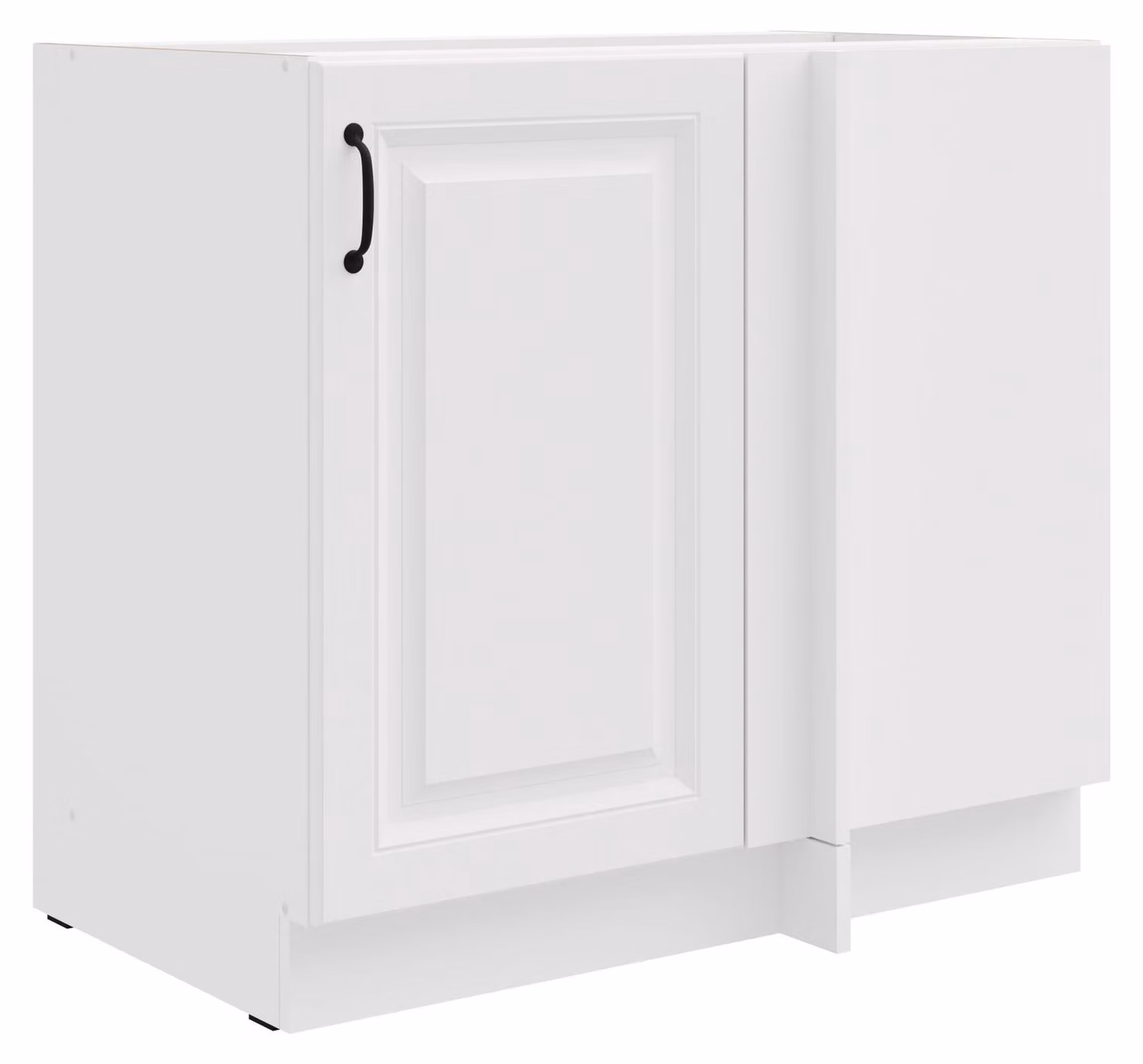 Armadio angolare 105 cm Stilo Bianco Angolo cottura Blocco cucina Cucina in stile rustico Cucina componibile