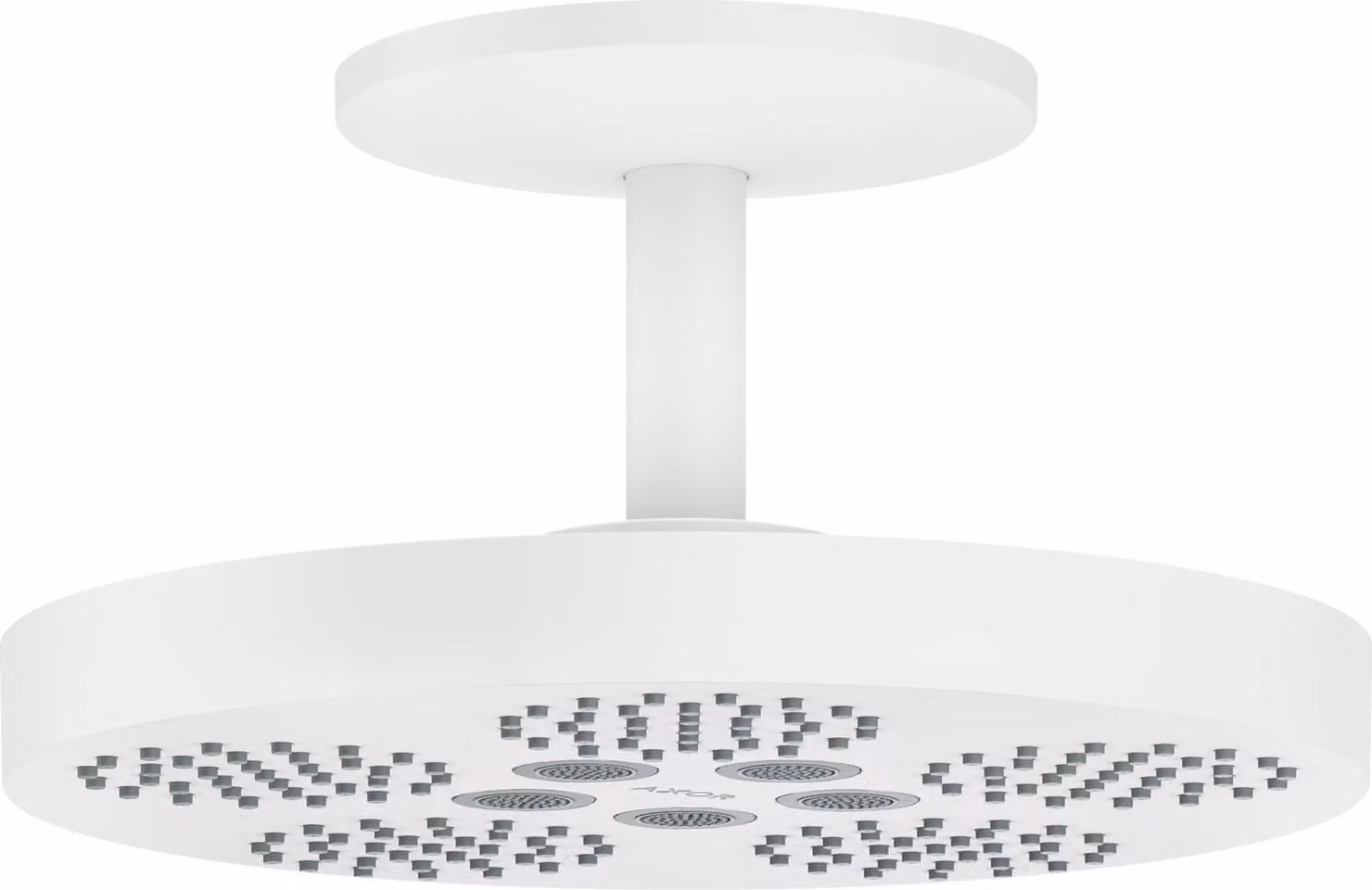 hansgrohe AXOR One Douche de tête 280 2jet avec raccordement au plafond, 48494700, 48494700