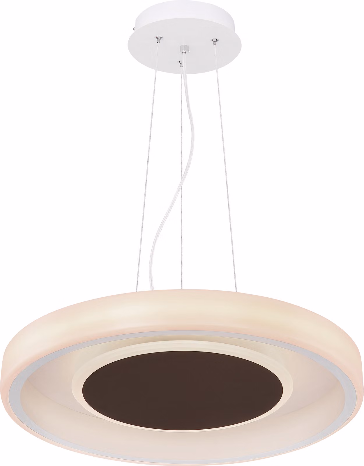 Globo Lighting lampada a sospensione in metallo bianco, LED