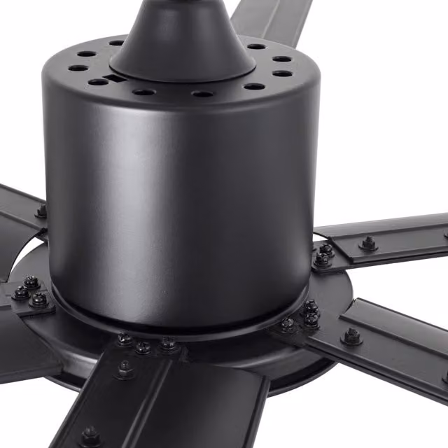 ANDROS, Ventilatore senza Luce, Faro Barcelona Colore: Nero