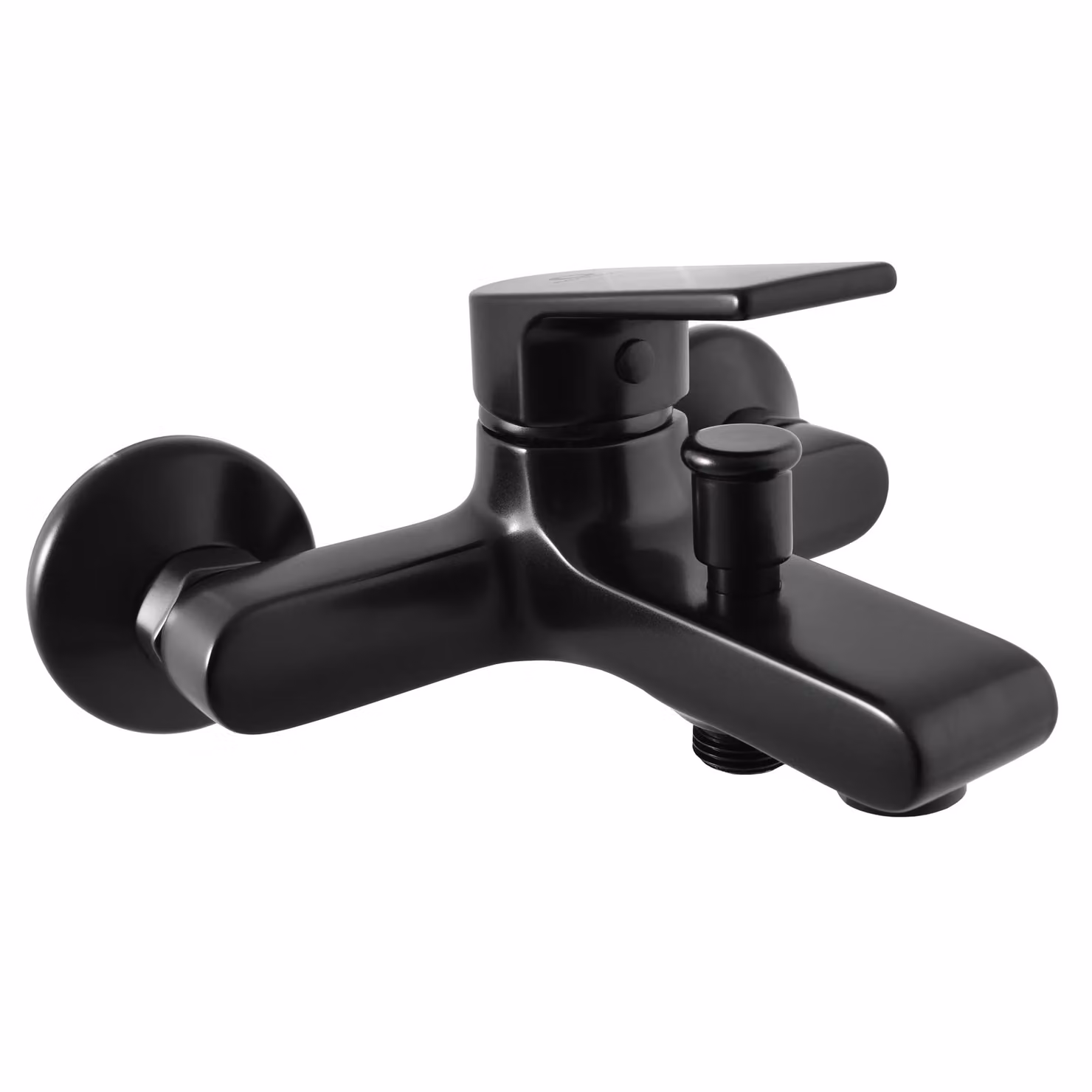 Slezák-RAV Miscelatore per bagno Slezák RAV Colorado CO154CMATC nero opaco/cromo Colore: nero opaco, Dimensioni: 100 mm