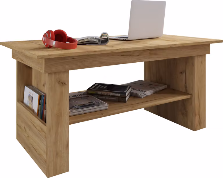 Tavolino in legno semplice | Dimensioni ca. H. 52 x W. 115 x D. 58 cm | Tavolo da soggiorno - Kobila
