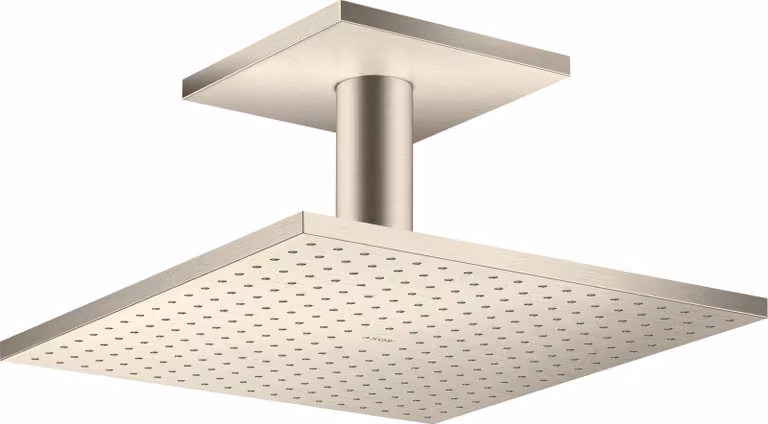 hansgrohe AXOR ShowerSolutions douchette suspendue 300/300 2jet, raccordement au plafond, 35320820, 35320820