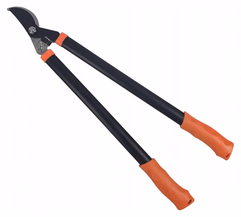 Forbici da giardino manuali per arbusti, lunghezza 65 cm, con incudine