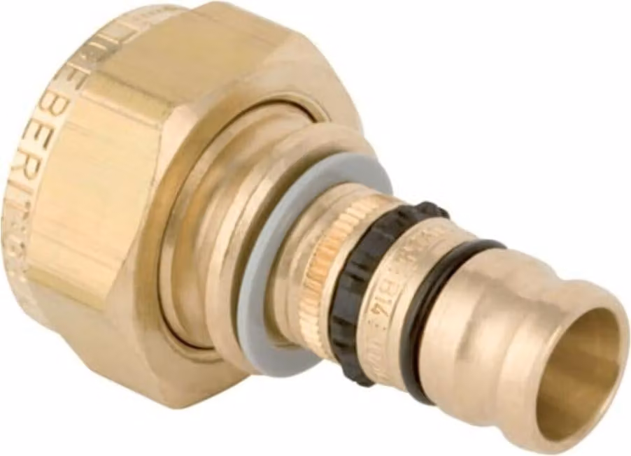 Geberit Mepla transizione con dado per raccordo Rg d50-G1 3/4