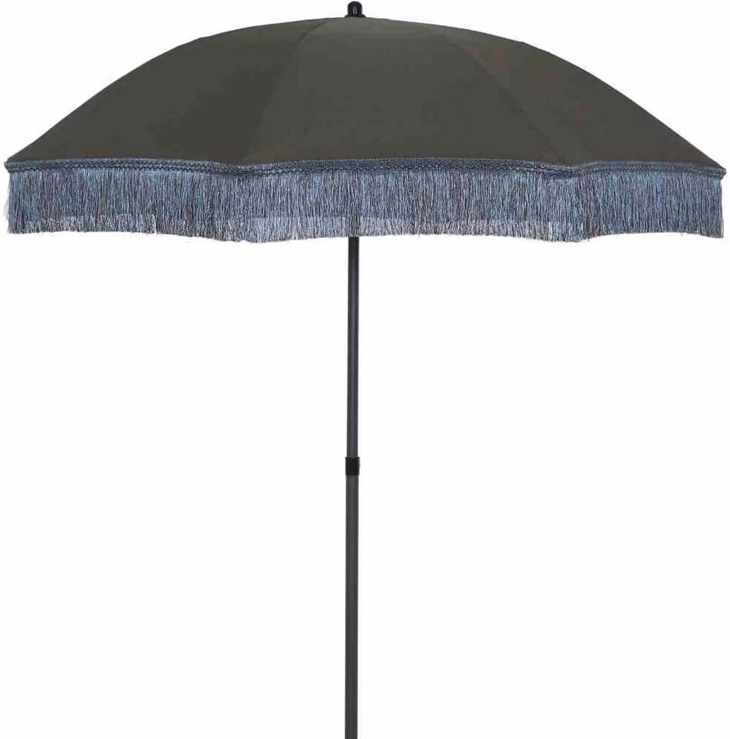 SIENA GARDEN Ombrellone a palo centrale Maui antracite/oliva 180 cm L30523