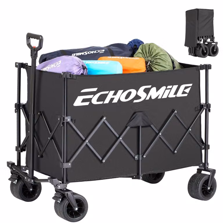 Carrello pieghevole con capacità di carico di 227 kg