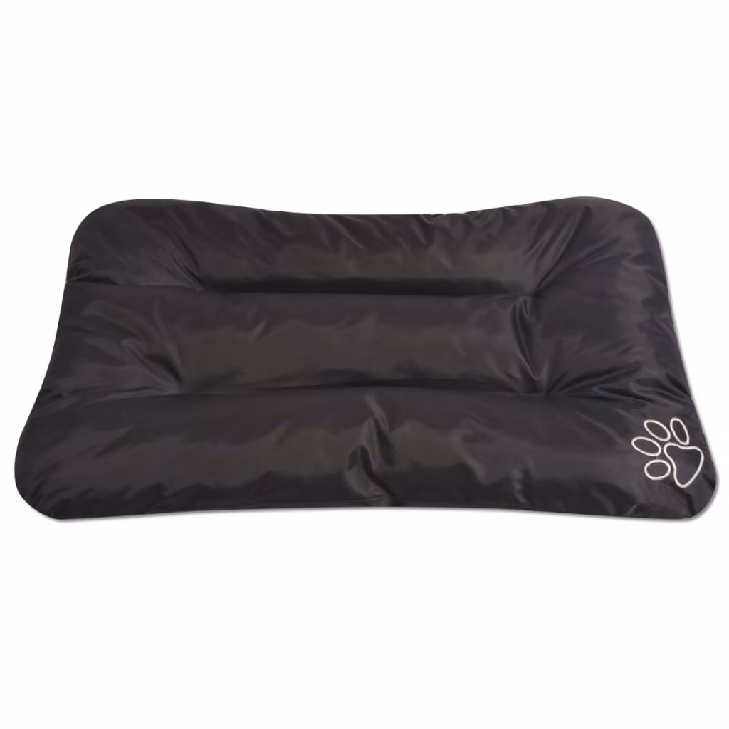 vidaXL Letto per cani taglia L Nero