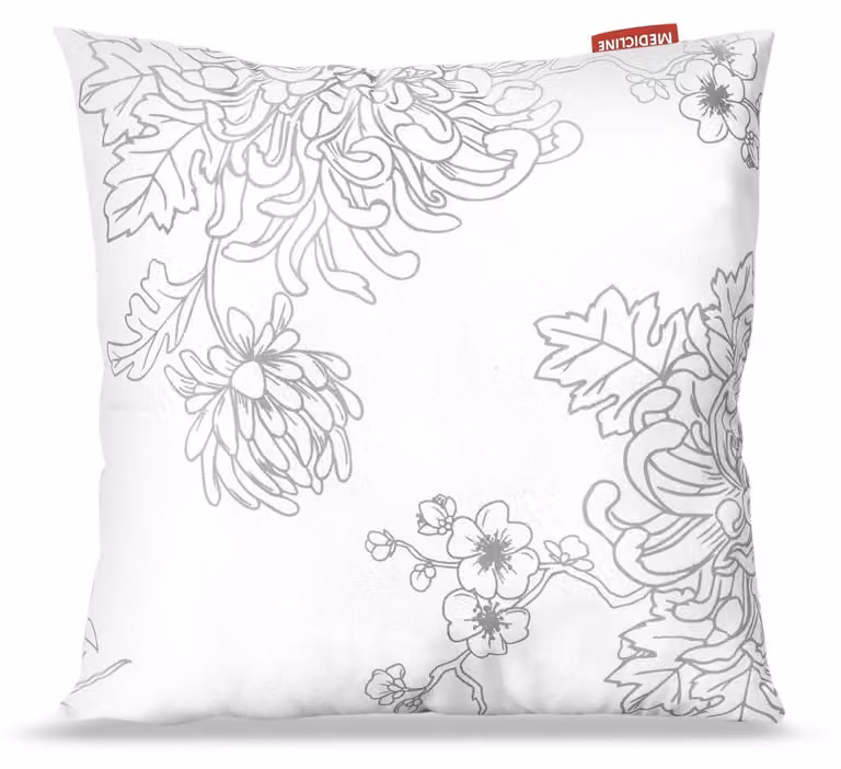 Cuscino 40x40 cm in microfibra antiallergica stampata in silicone