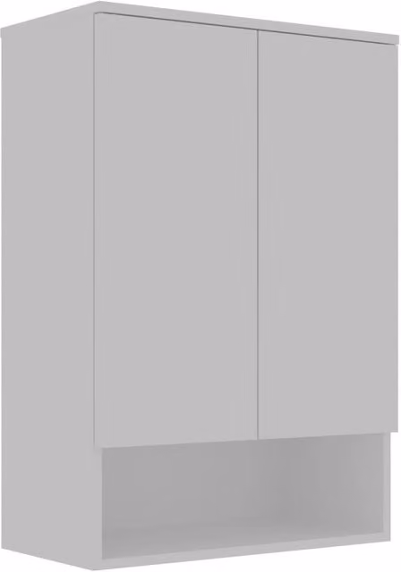 Mobile da bagno "Bosco Lume 70" - 70 x 36 x 100 cm - Bianco opaco