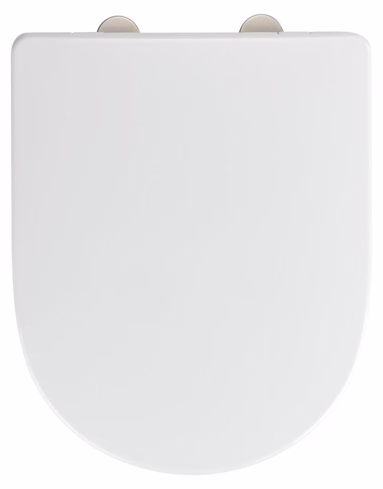 WENKO Sedile WC 10 bicchieri per coperchio WC con meccanismo di chiusura soft-close WC ospiti bagno