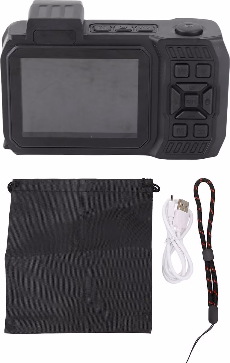 4K 65MP fotocamera subacquea autofocus 2,88 pollici 1,44in doppio schermo 2500mAh 33ft impermeabile digitale per lo snorkeling