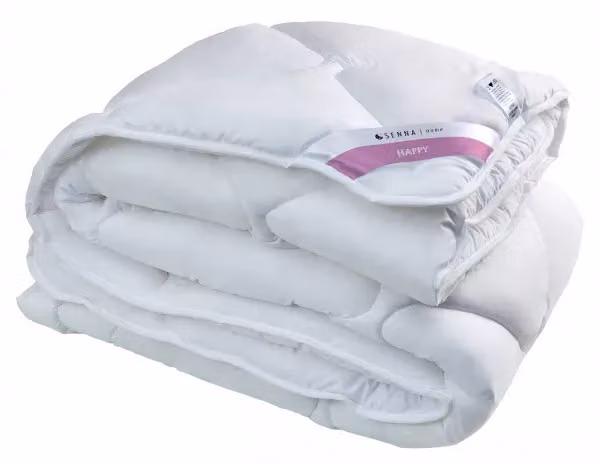 Piumino, piumino invernale 180x200 HAPPY MAXXX Senna Home anallergico, microfibra, bianco