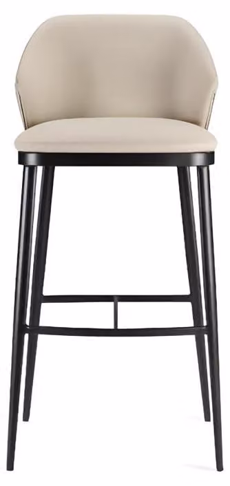 Stuhl Esszimmerstuhl Küchenstuhl Lederstuhl Holz Stoff Modern Beige Stuhl