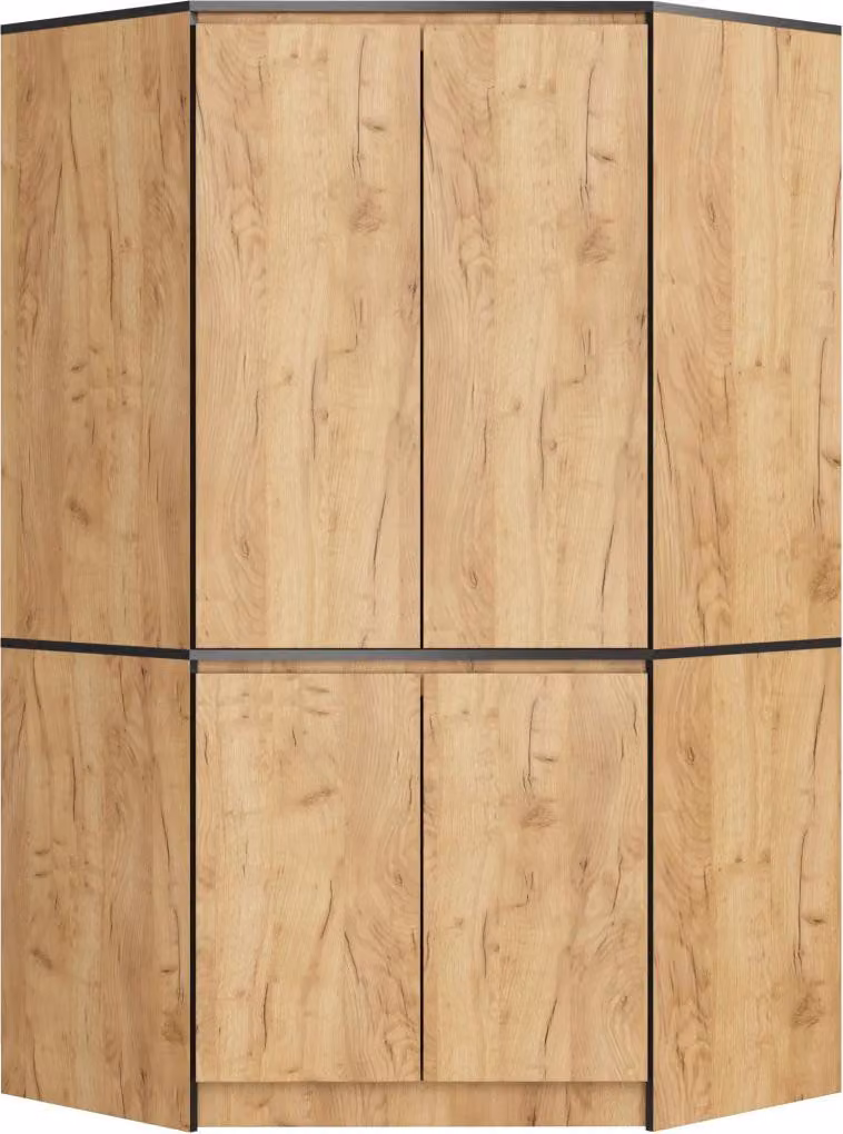 Armadio angolare 100 cm LOTA - rovere craft