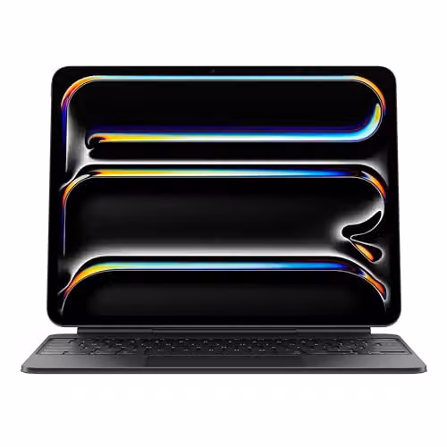 Apple Magic Keyboard per iPad Pro 13'' (M4), comodissima per scrivere e con trackpad integrato, tasti funzione, Francese — Nero