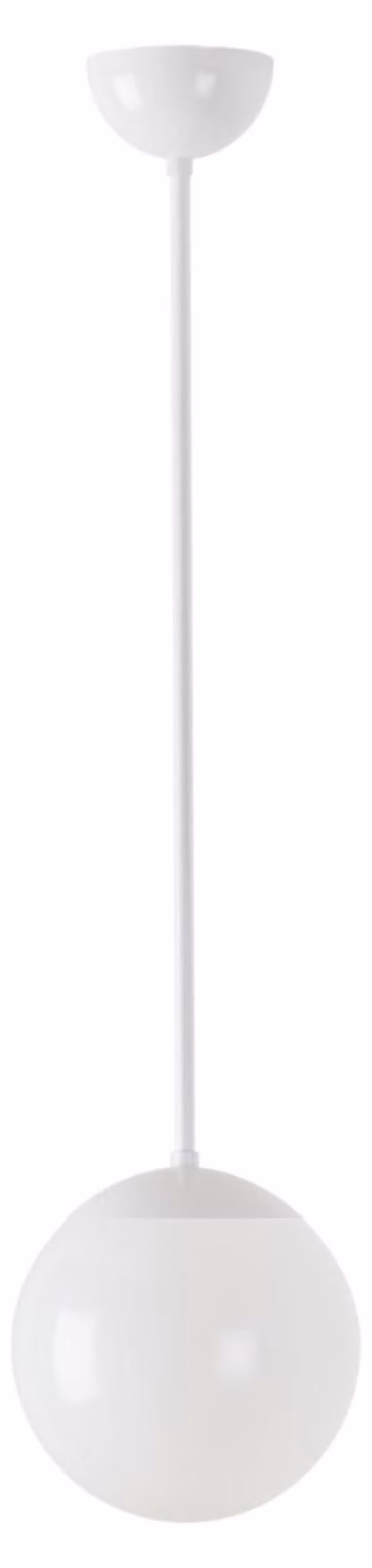 OSMONT ISI72321 ISIS P1 PM Lampada a sospensione in plastica, bianca, grado di protezione IP40, 3000 K, LED da 8 W