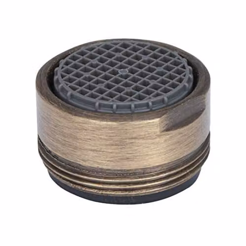 Aeroflux vecchio ottone rompigetto 22/24 maschio