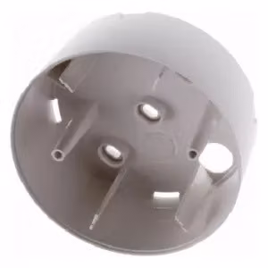 Berker 107609 Scatola da incasso per rilevatori di presenza BLC e KNX, bianco polo opaco, da incasso, accessori