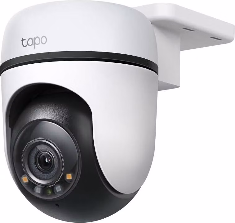 Telecamera di sorveglianza per esterni Tapo C51A 2K WLAN, panoramica/inclinazione a 360°, visione notturna a colori, rilevamento persone, motion tracking, audio bidirezionale, scheda microSD fino a 512 GB